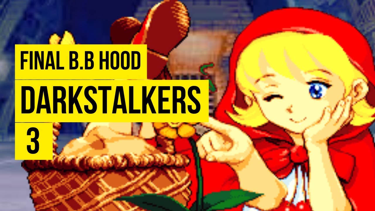 TODAS AS FALAS + FINAL B.B HOOD EM DARKSTALKERS 3 (ARCADE) | #capcom #darkstalkers  #darkstalkers3