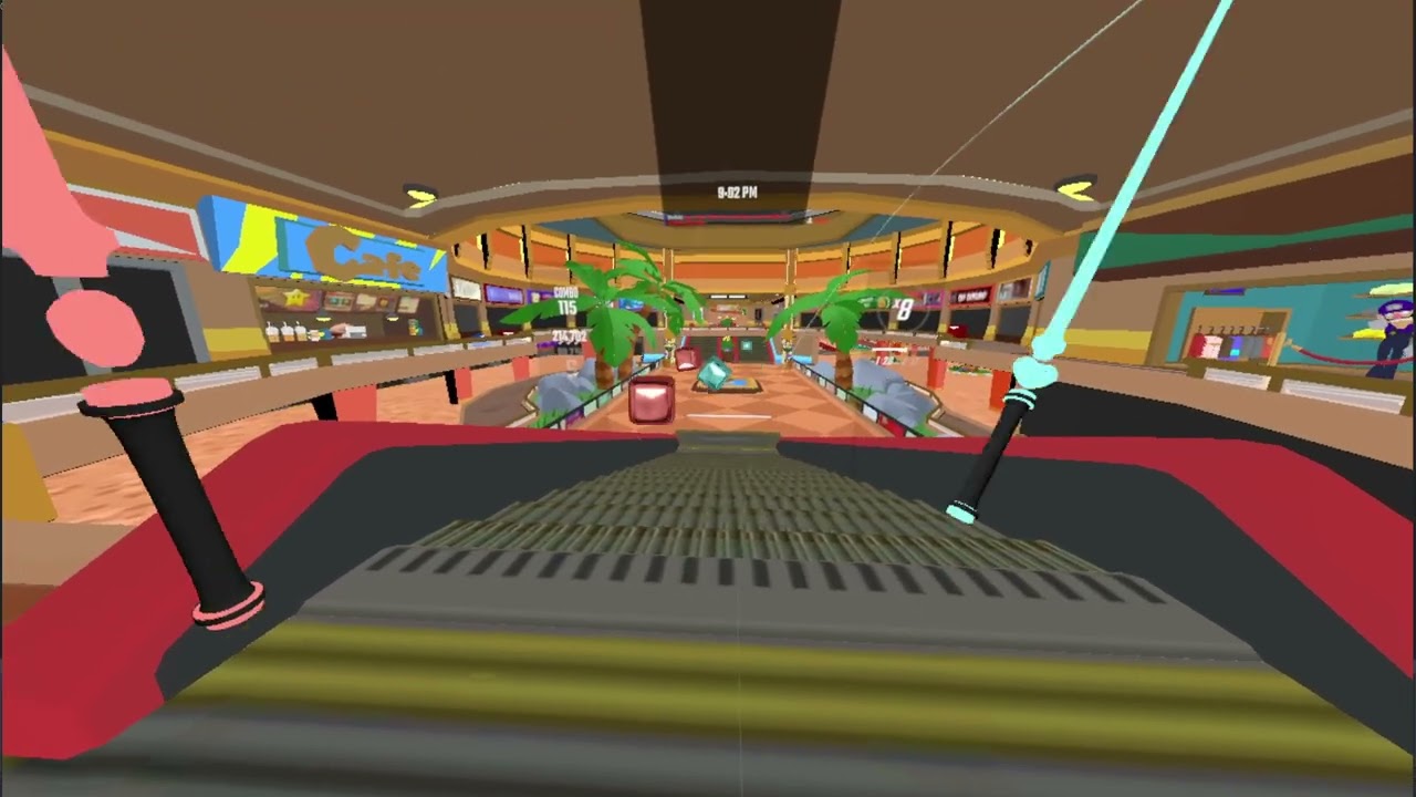 You just got coconut malled in Beat Saber lol XD (Coconut Mall)