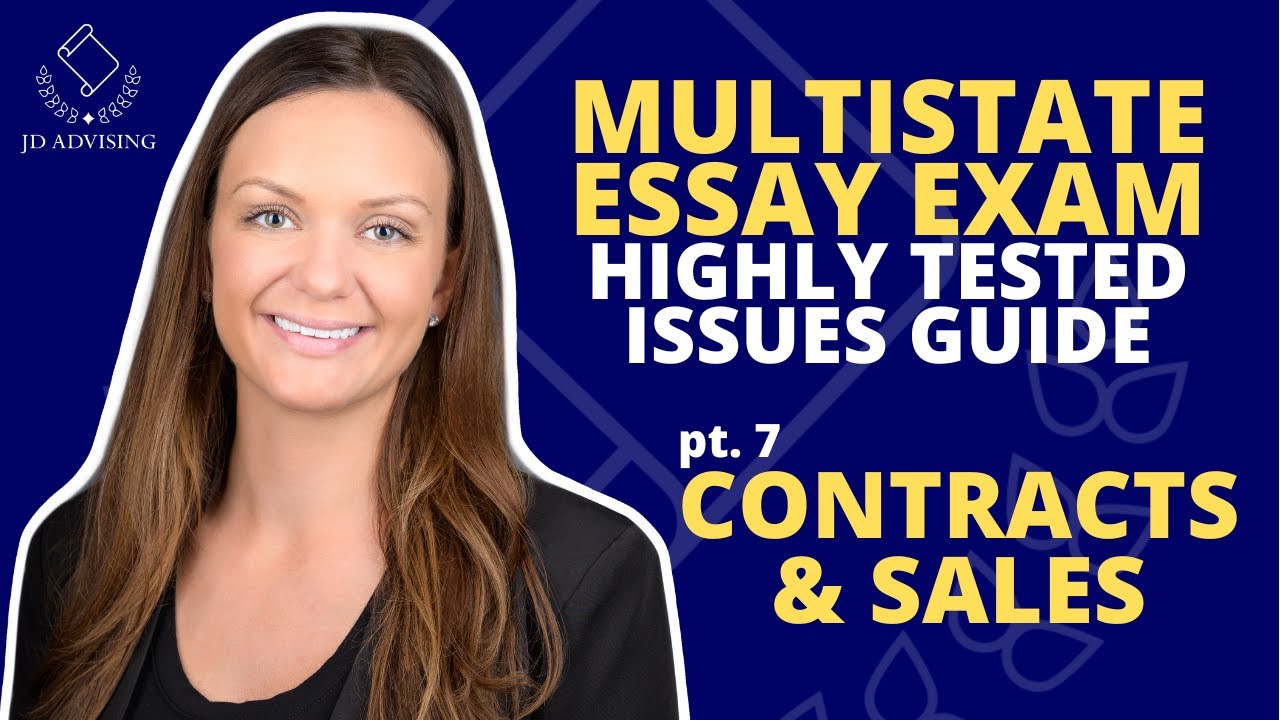 MEE HIGHLY TESTED ISSUES GUIDE Part 7 - CONTRACTS & SALES