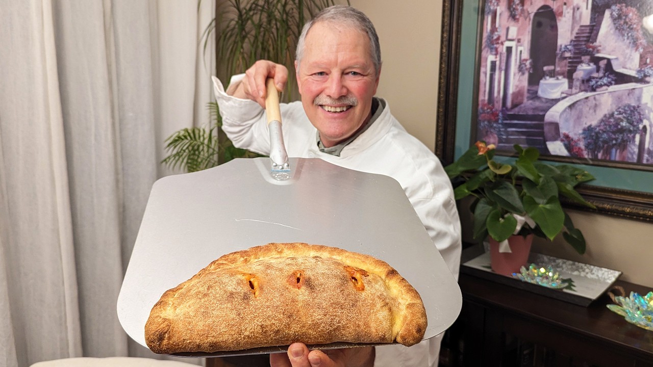 Calzone from Scratch, you can easily make at home