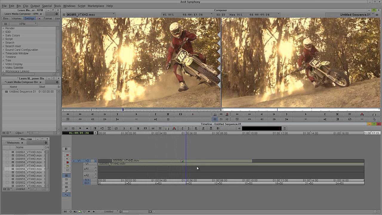 Learn Avid's Media Composer Lesson 15: Effects: 3D Warp Tool