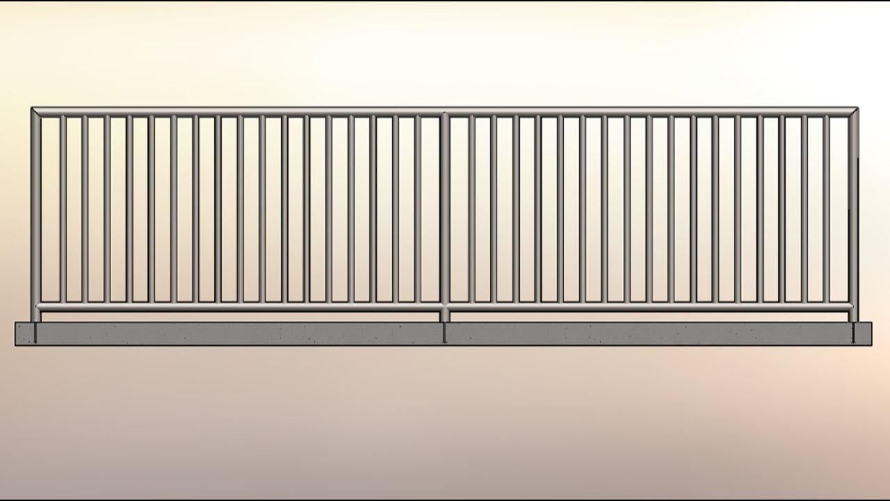 Como instalar guarda corpo, corrimão