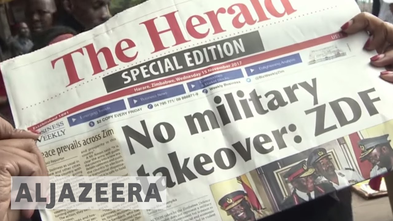 Zimbabwe crisis: Mugabe confined to home as army takes control