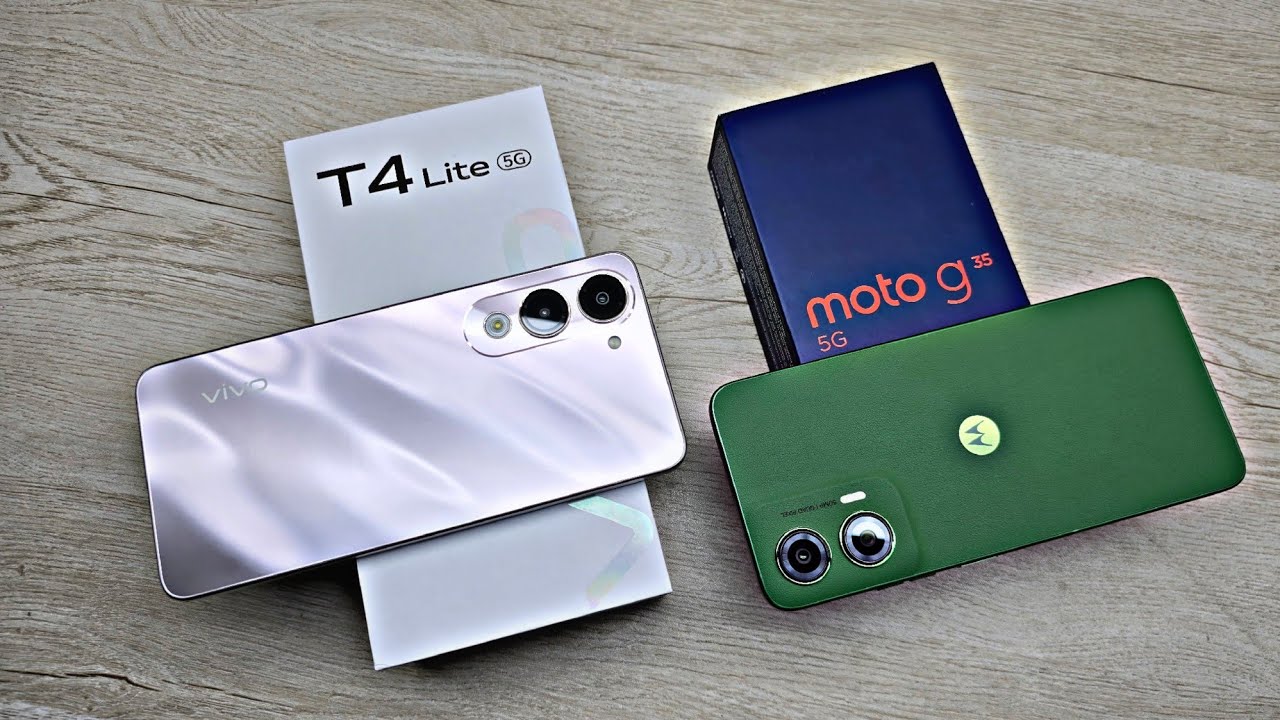 Vivo T4 Lite 5G vs Moto G35 5G - Which Should You Buy ?