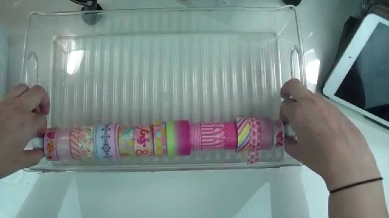 DIY Washi Tape Dispenser