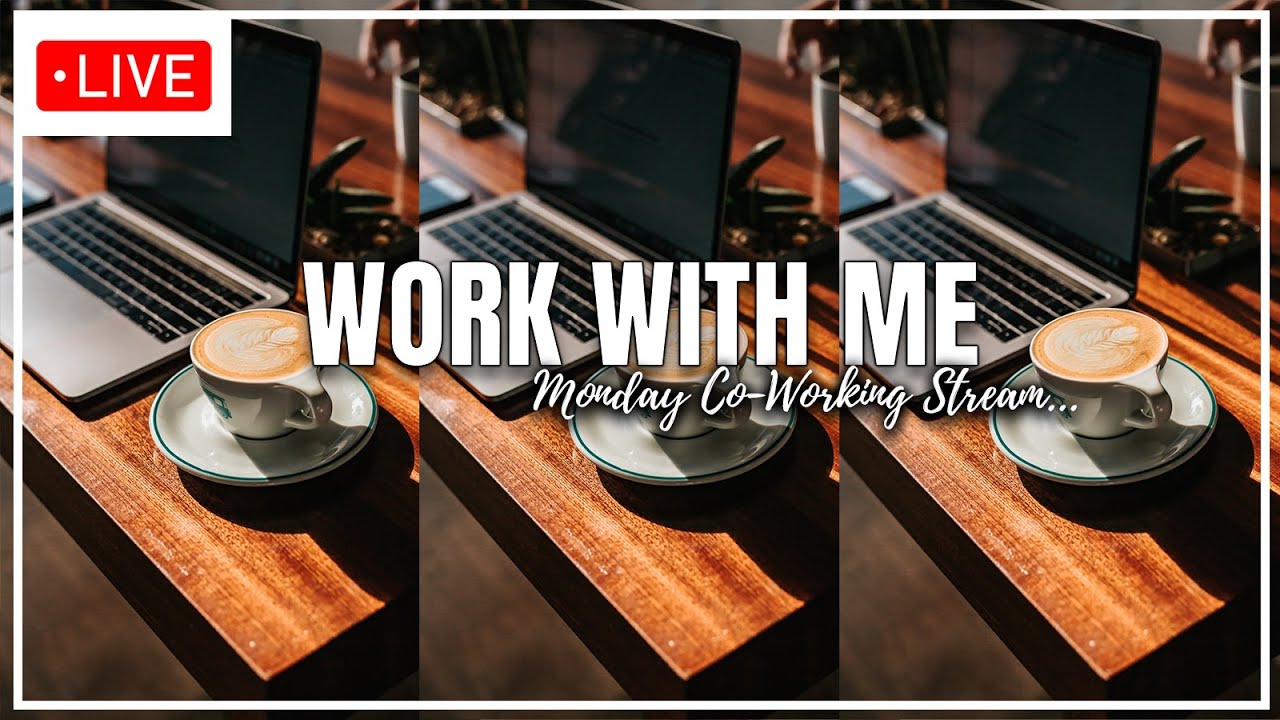 Monday Co-Working Stream | Chillhop Lo-Fi | Let's Be Productive!