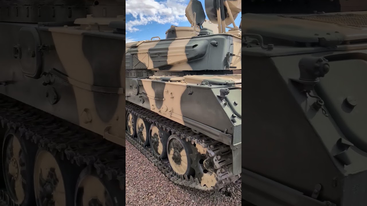 ЗСУ-23-4 «Шилка» на авиабазе Неллис! 