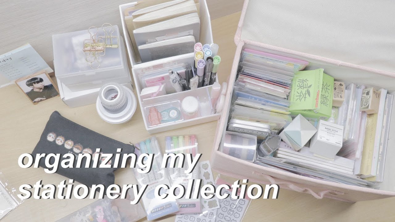organizing my stationery collection™