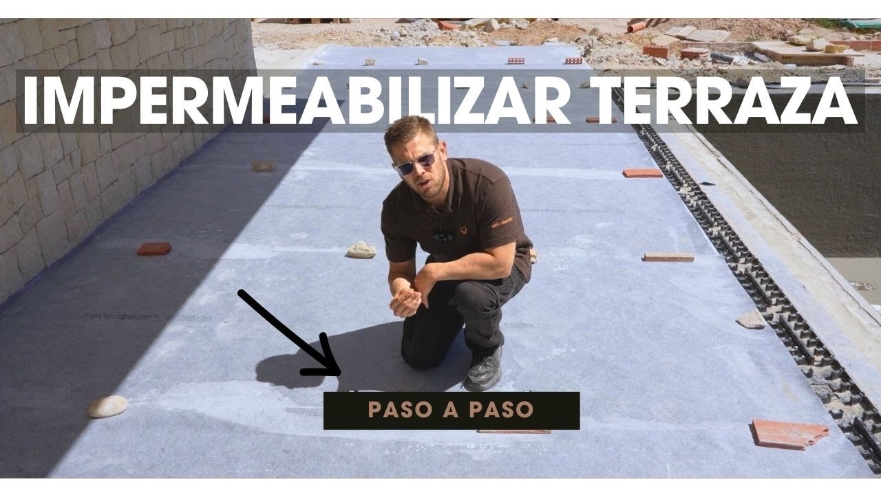 Cómo IMPERMEABILIZAR una TERRAZA de manera MUY FÁCIL y RÁPIDO | Tu TERRAZA de 0 a 100 | Capítulo 2/3
