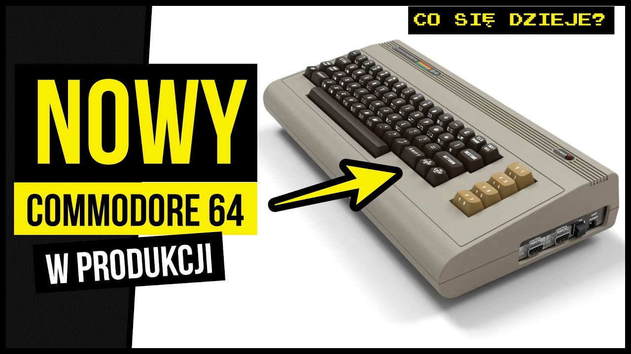 TAK, nowy COMMODORE 64 jest w produkcji! | Co Się Dzieje?