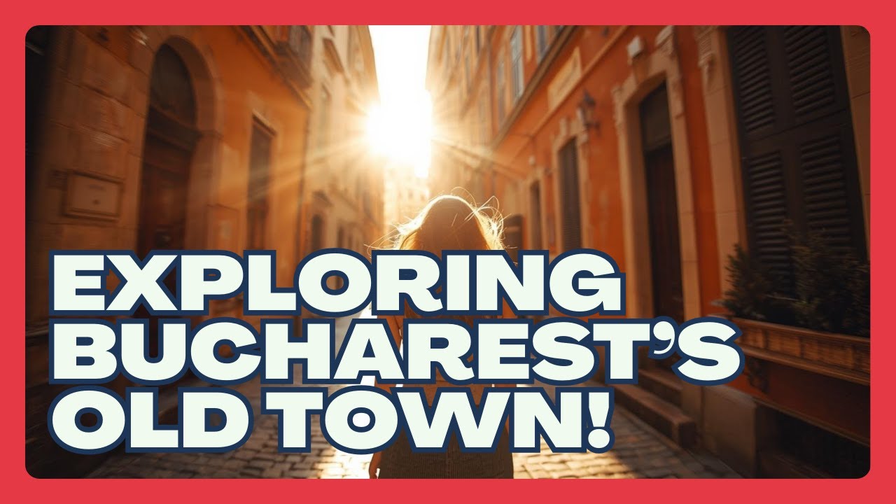 BUCHAREST OLD TOWN | WALK WITH ME | 4k