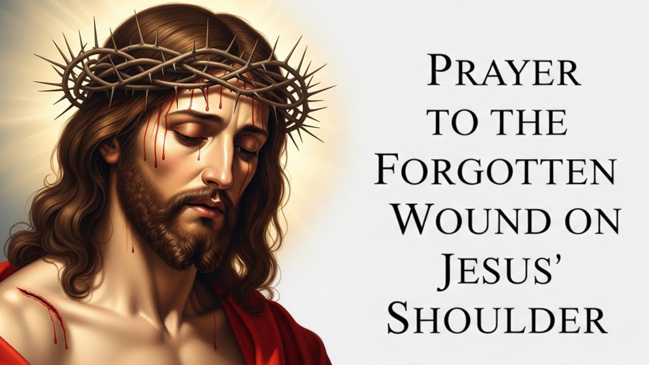 Prayer to Jesus' Forgotten Shoulder Wound