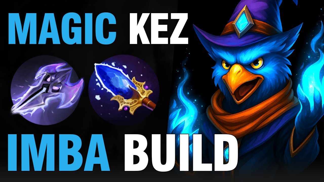 Kez MID Magic Build with Mage Slayer & Aghanim’s Scepter | Dota 2 7.40c