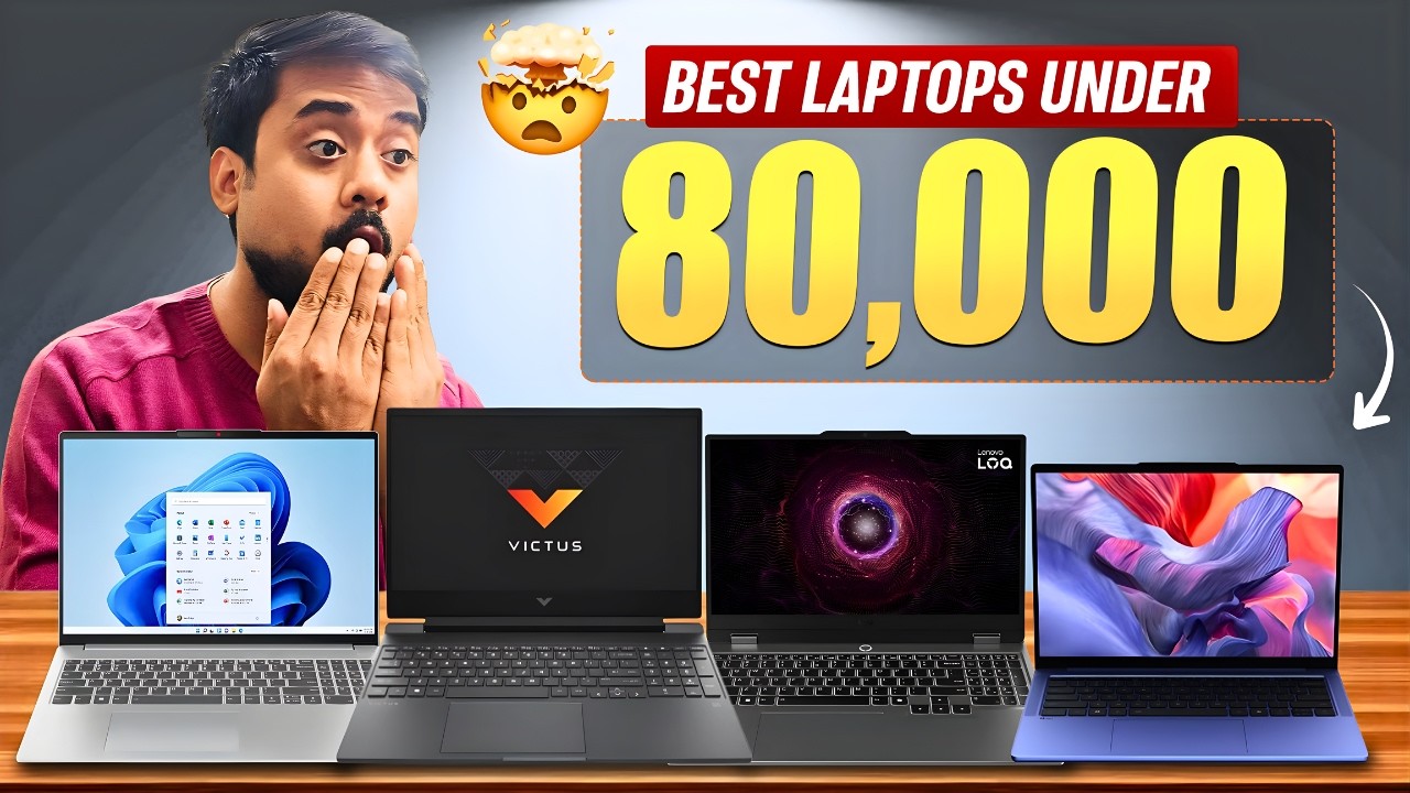 RTX 4050 | Top 5 Best Gaming Laptops Under ₹80000 in 2026 | Best Gaming Laptop Under 80000