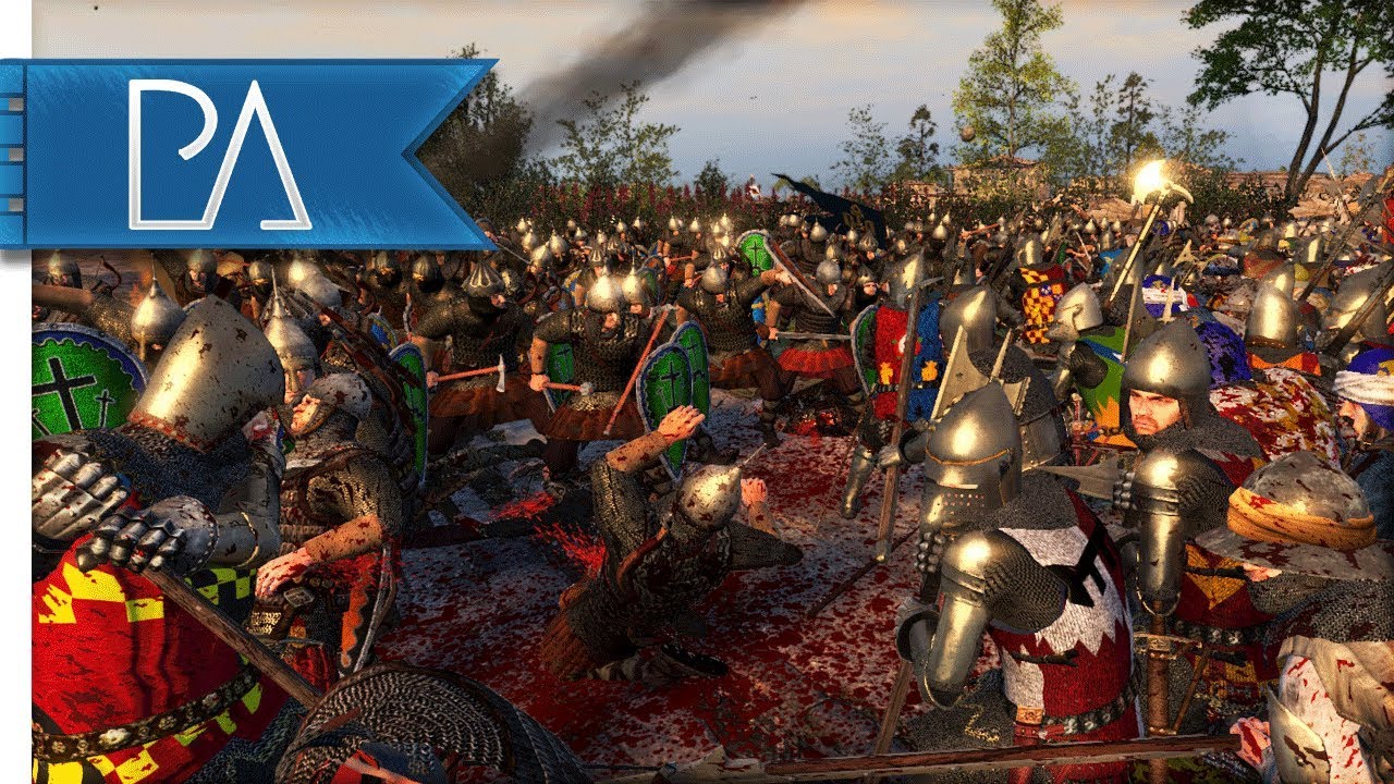 Holy Roman Empire Surrounds Grand Medieval City - Medieval Kingdoms Total War 1212AD