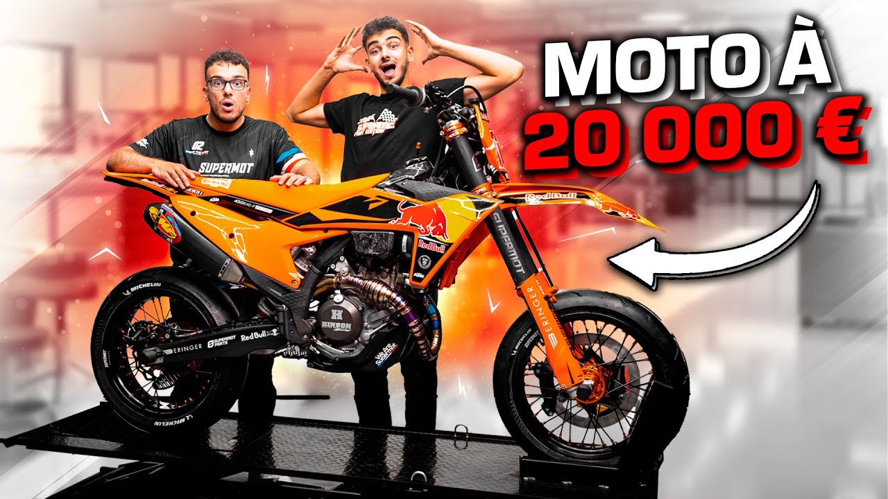 2 HEURES POUR TRANSFORMER UNE MOTO À 20.000€ ! 😍