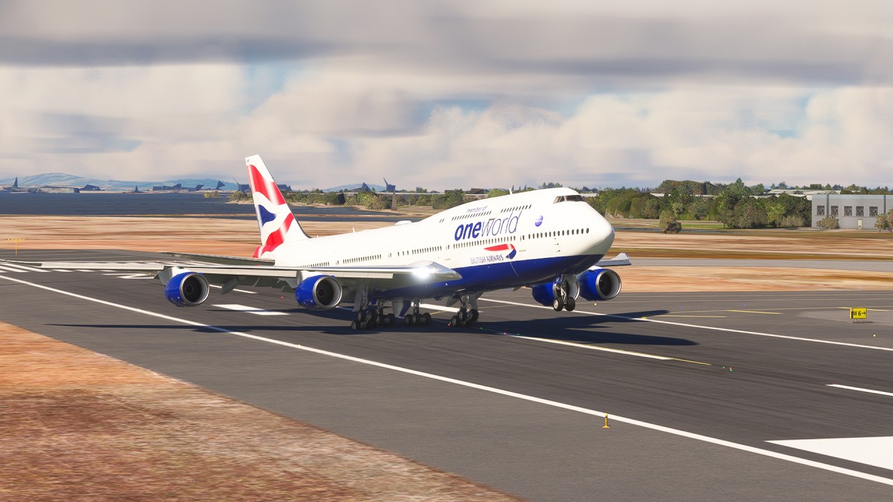 Low Flight Under the Bridge?! British Airways Landing at Oakland Airport
