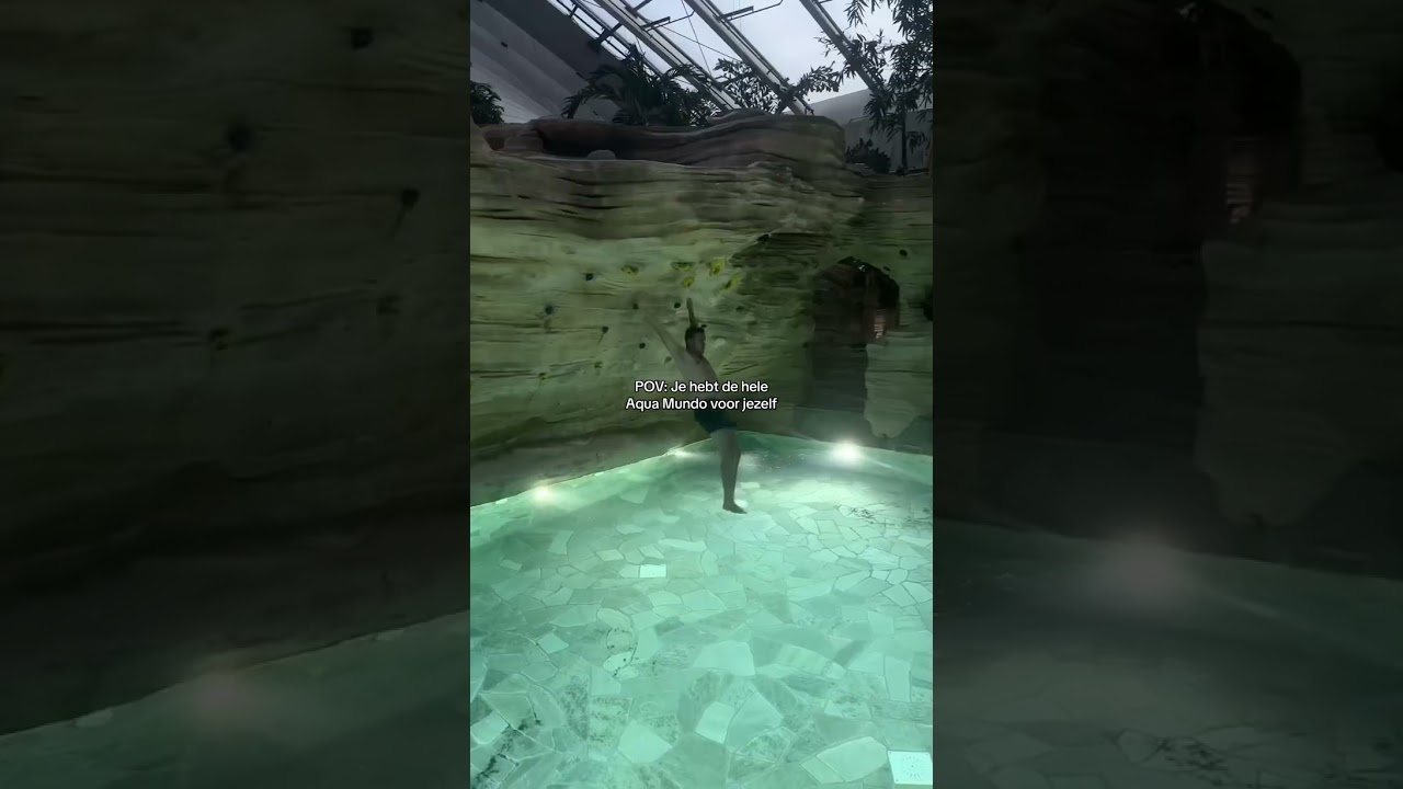 POV: Je hebt de hele Aqua Mundo voor jezelf 👀 