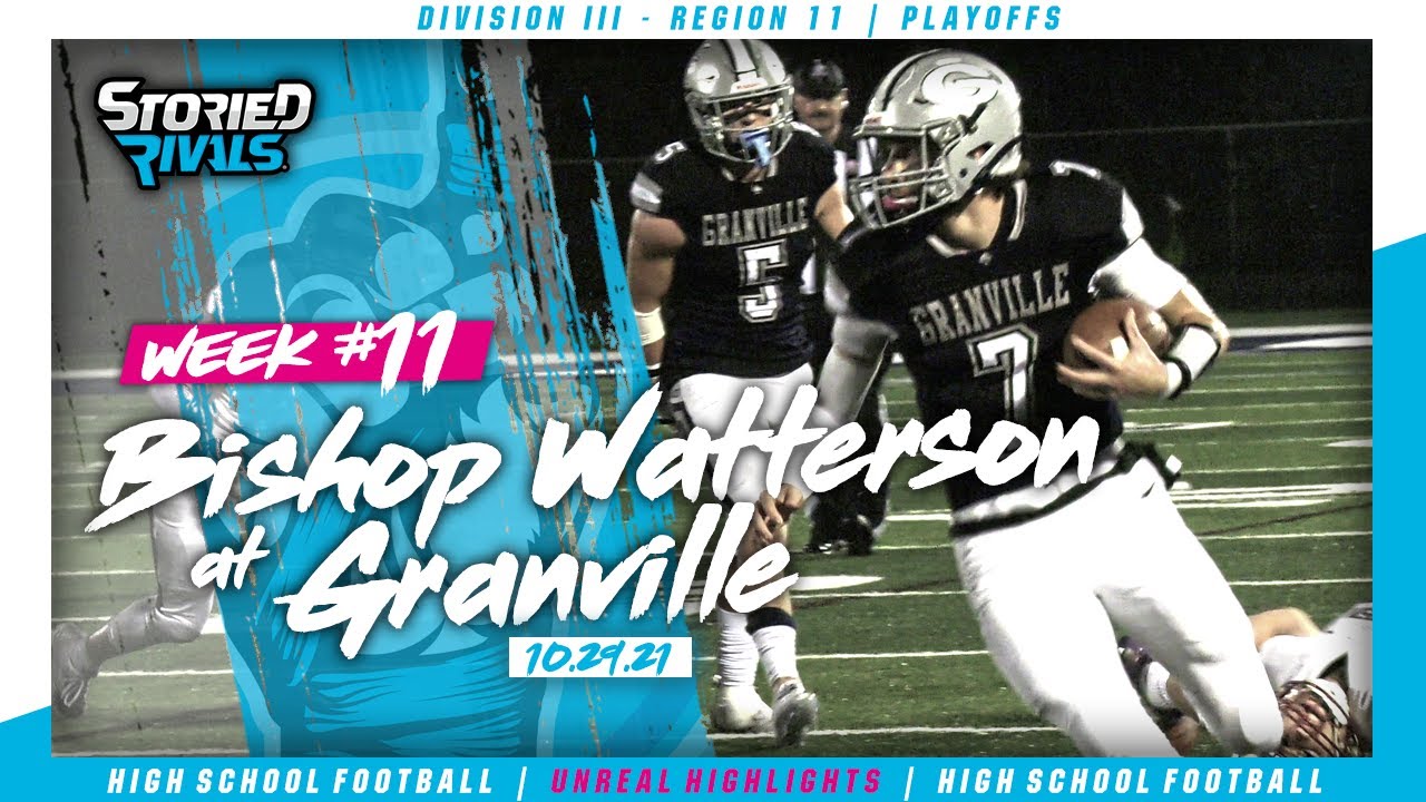 Bishop Watterson at Granville 🏈 | Playoff Highlight [10/29/21]