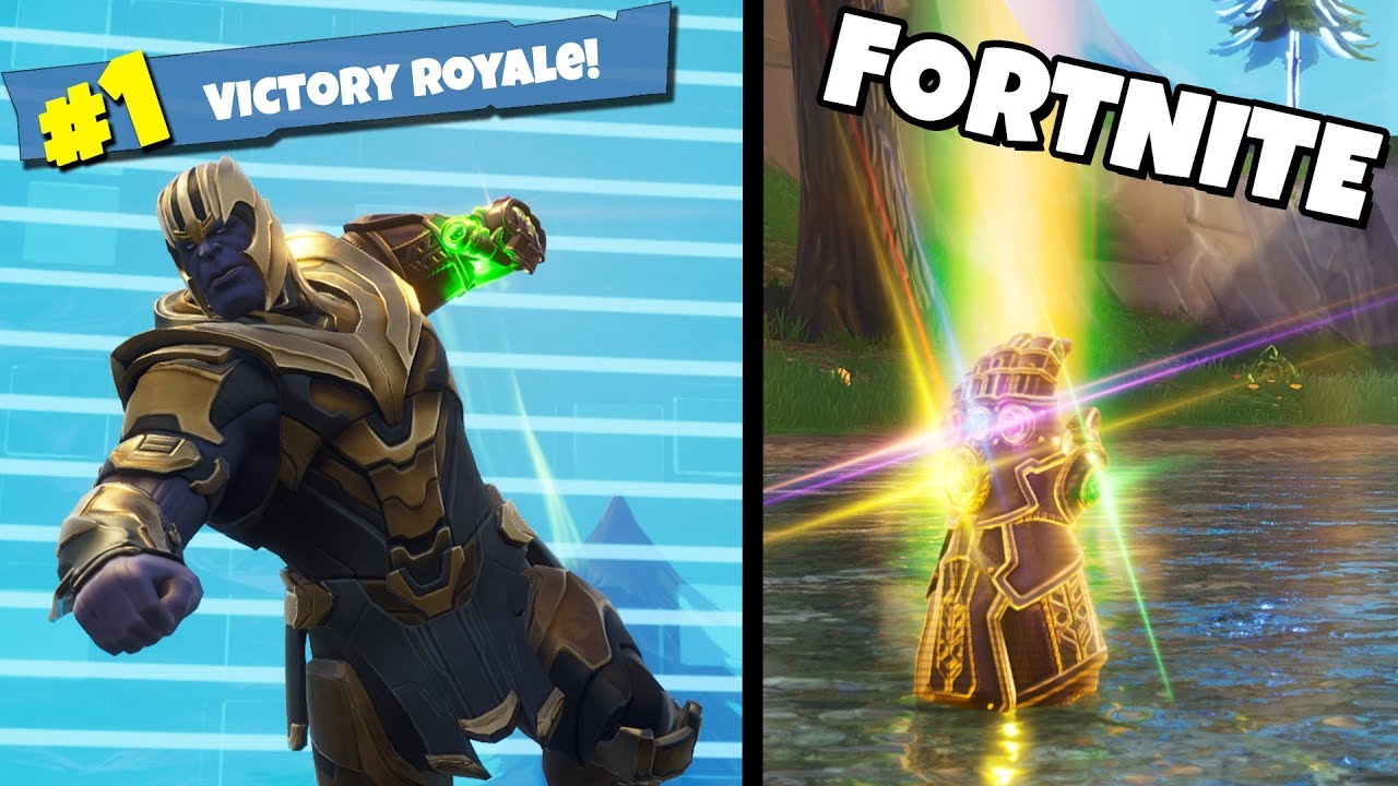 ÄNNU MER THANOS-GAMEMODE I FORTNITE (Infinity Gauntlet)