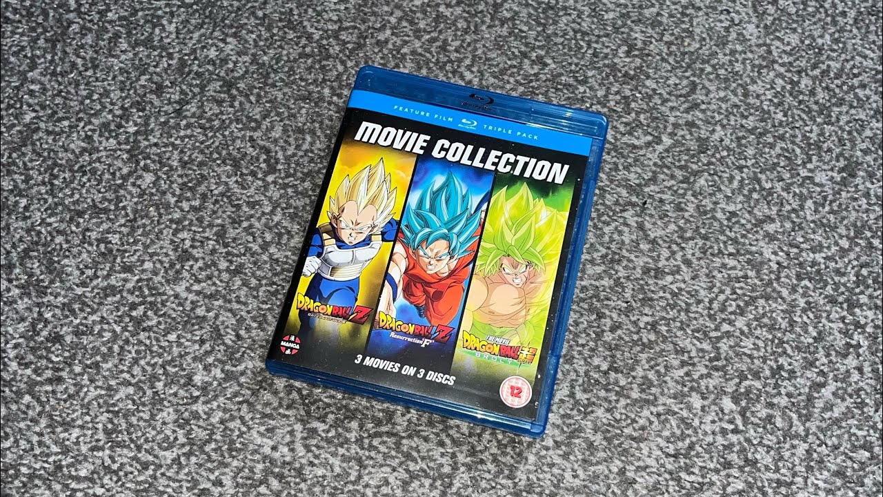 Коллекция фильмов Dragon Ball 3 на Blu-ray (физическая копия)!