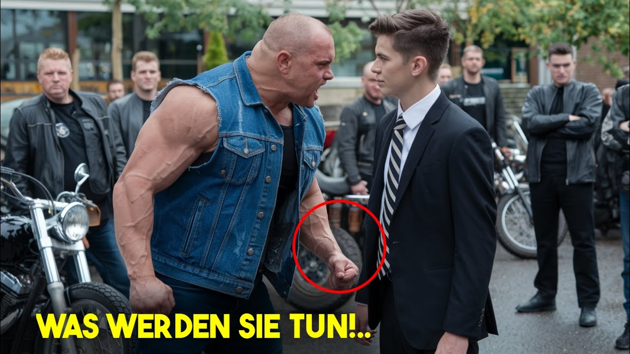 Biker legen sich mit einem 16-jährigen Teenager an und bereuen es sofort!..