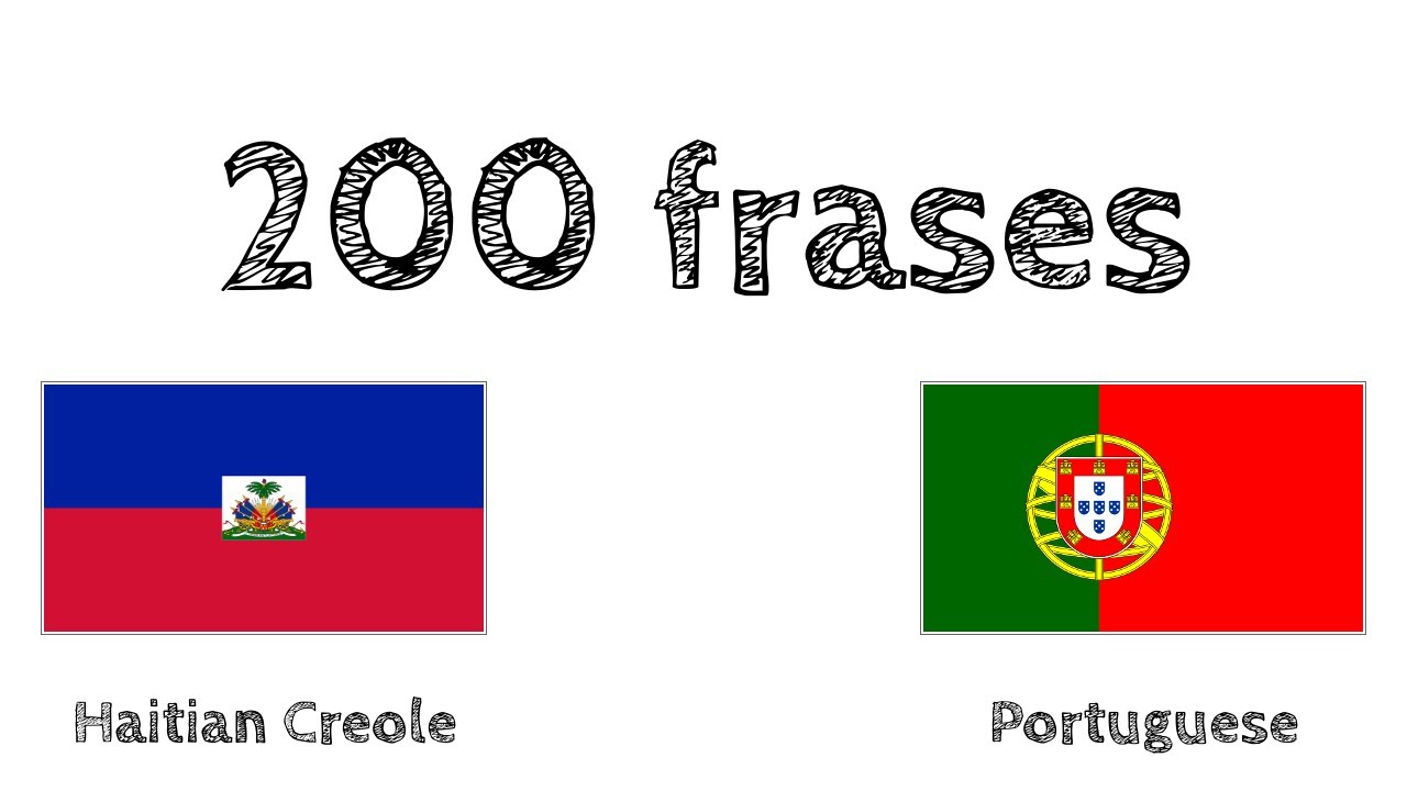 200 frases - Criolo Haitiano - Português