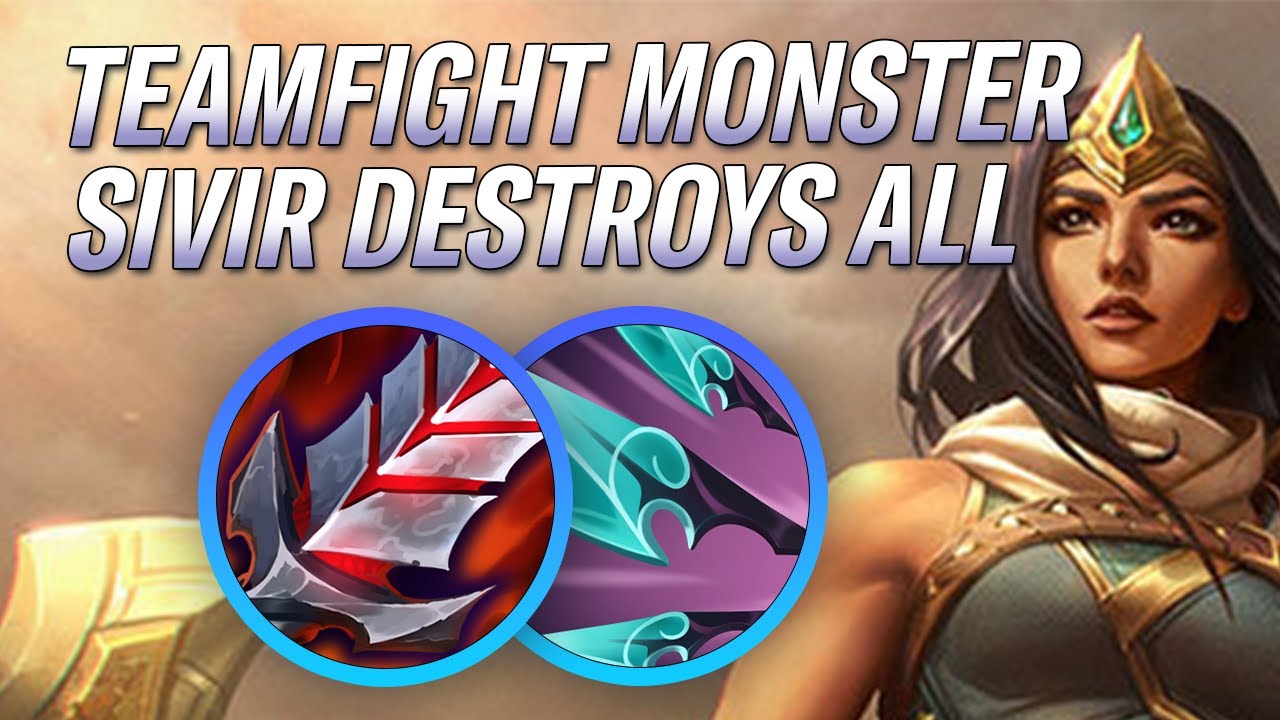 SIVIR IS A TEAMFIGHT MONSTER! DESTROY ALL TEAMS! SIVIR WILD RIFT GAMEPLAY