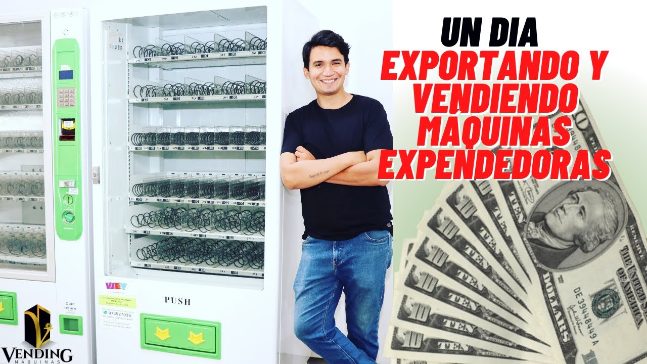 Exportando y VENDIENDO una MAQUINA EXPENDEDORA a TALARA PERU