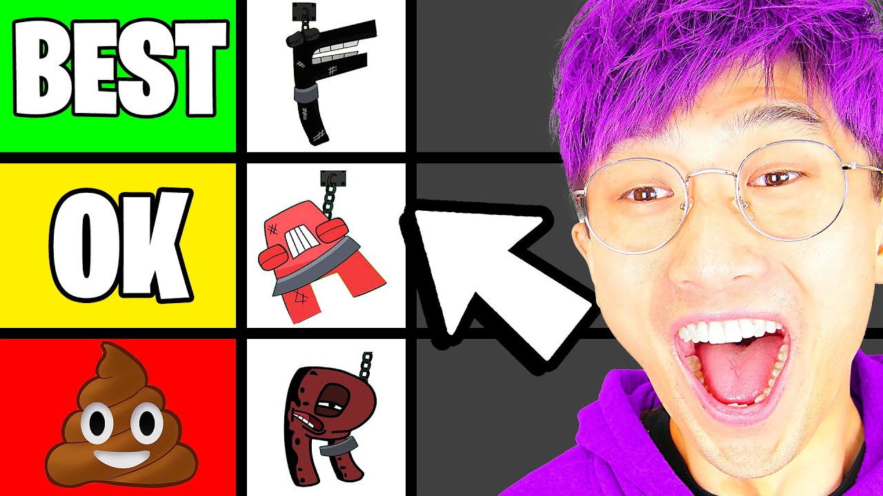 Мы РАНЖИРУЕМ каждый звук "OOF" букв из Alphabet Lore от ХУДШЕГО до ЛУЧШЕГО! КТО ЛУЧШИЙ?