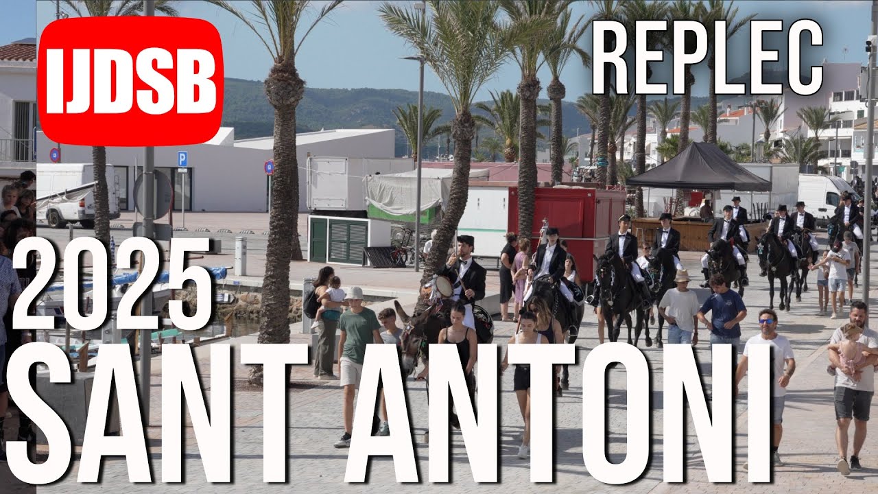 Replec 🟡 Dia de Sant Antoni 2025 ☀️ Fornells 🐴 Festes de Menorca
