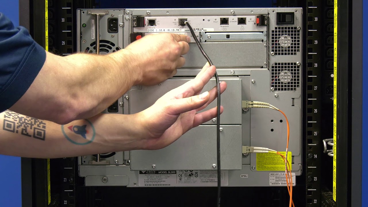 StorageTek SL500 Interface Card Replacement Video