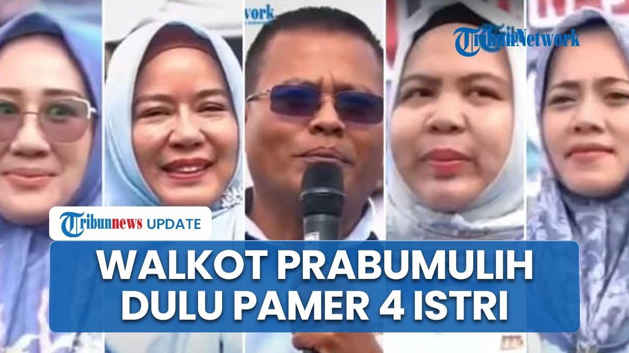 Bukan Pertama Kali Walikota Prabumulih Viral, Arlan Pernah Pamer Keempat Istri saat Kampanye