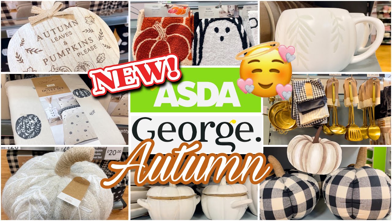 🍁 NEW IN ASDA GEORGE AUTUMN 2024 🥰 COME AUTUMN SHOPPING WITH ME | SEPTEMBER 2024 | COSY CORNER