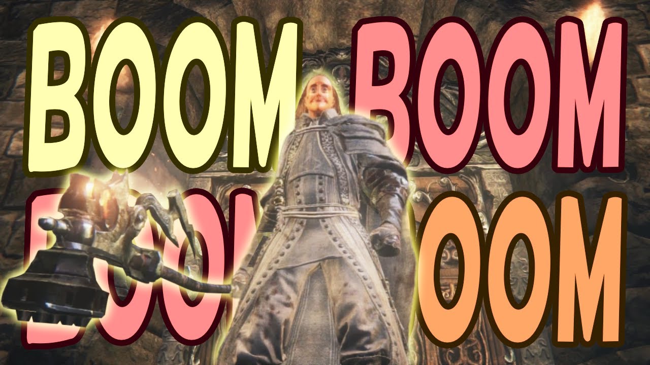 Can I beat BLOODBORNE with just a BOOM HAMMER?