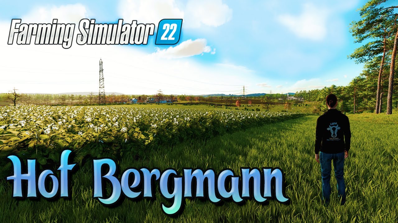 🚛Farming Simulator 22🚛. КАРТА "Hof Bergmann".