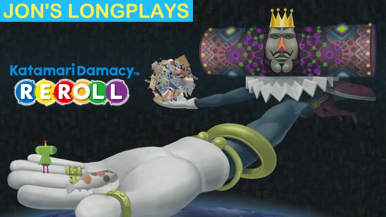 Katamari Damacy REROLL | Full Game | Jon's Longplays | No Commentary