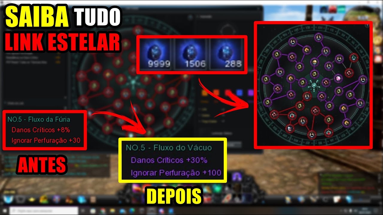 [CABAL ONLINE] - TUDO SOBRE LINK ESTELAR, QUANTO É PRECISO GASTAR PARA FICAR FULL VÁCUO! [DICAS]