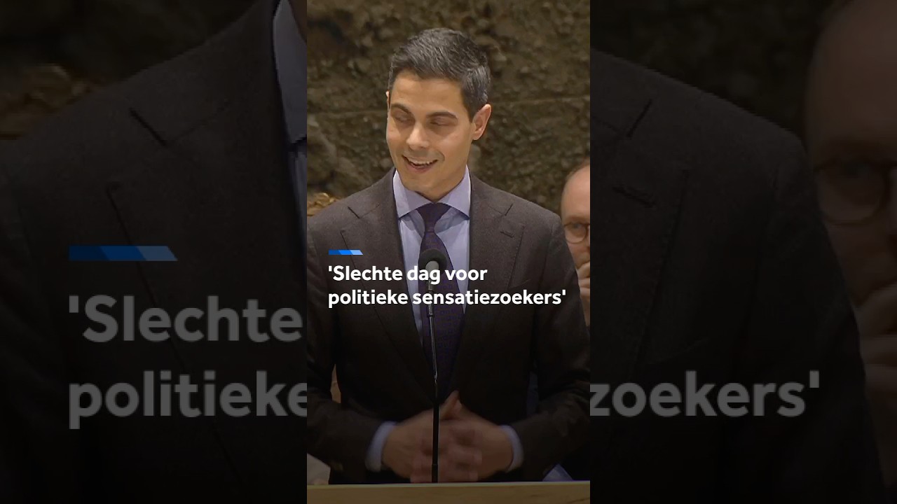 'Slechte dag voor politieke sensatiezoekers'