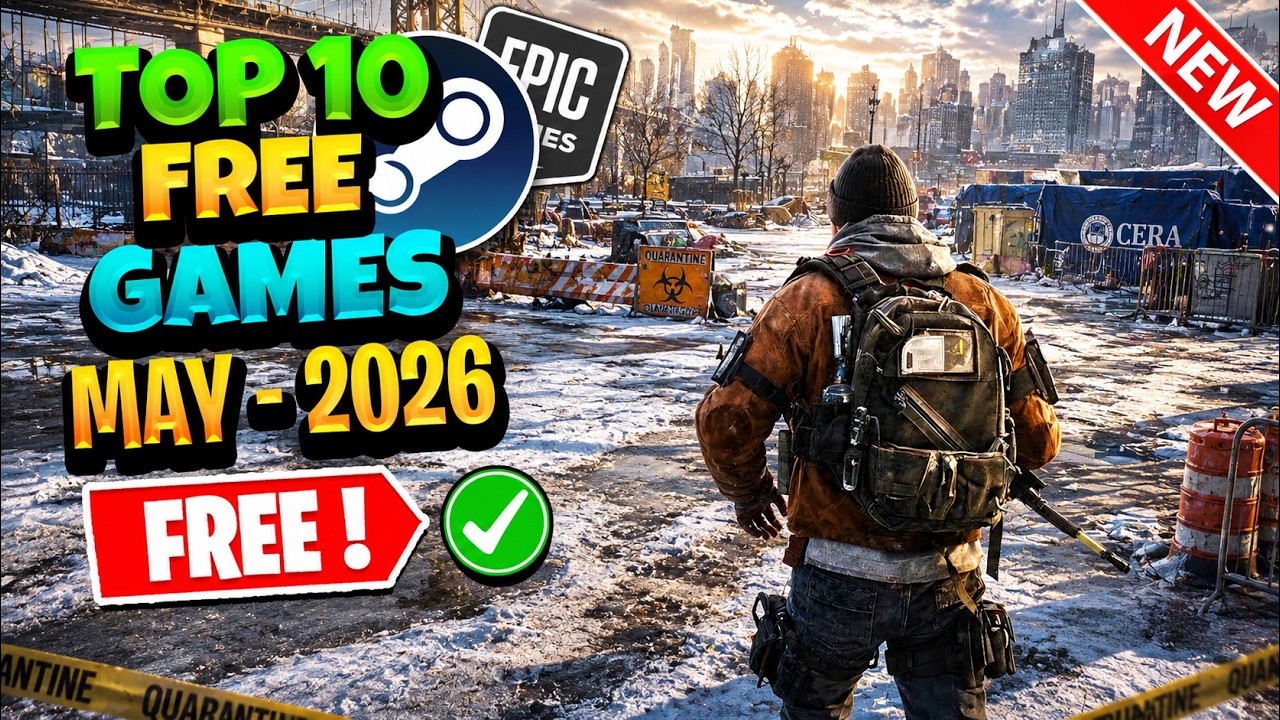 ТОП-10 НОВЫХ БЕСПЛАТНЫХ ПК-игр, в которые стоит поиграть! (Май 2026)