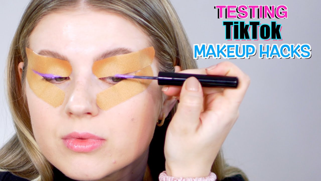 Testing VIRAL TIKTOK Makeup Hacks