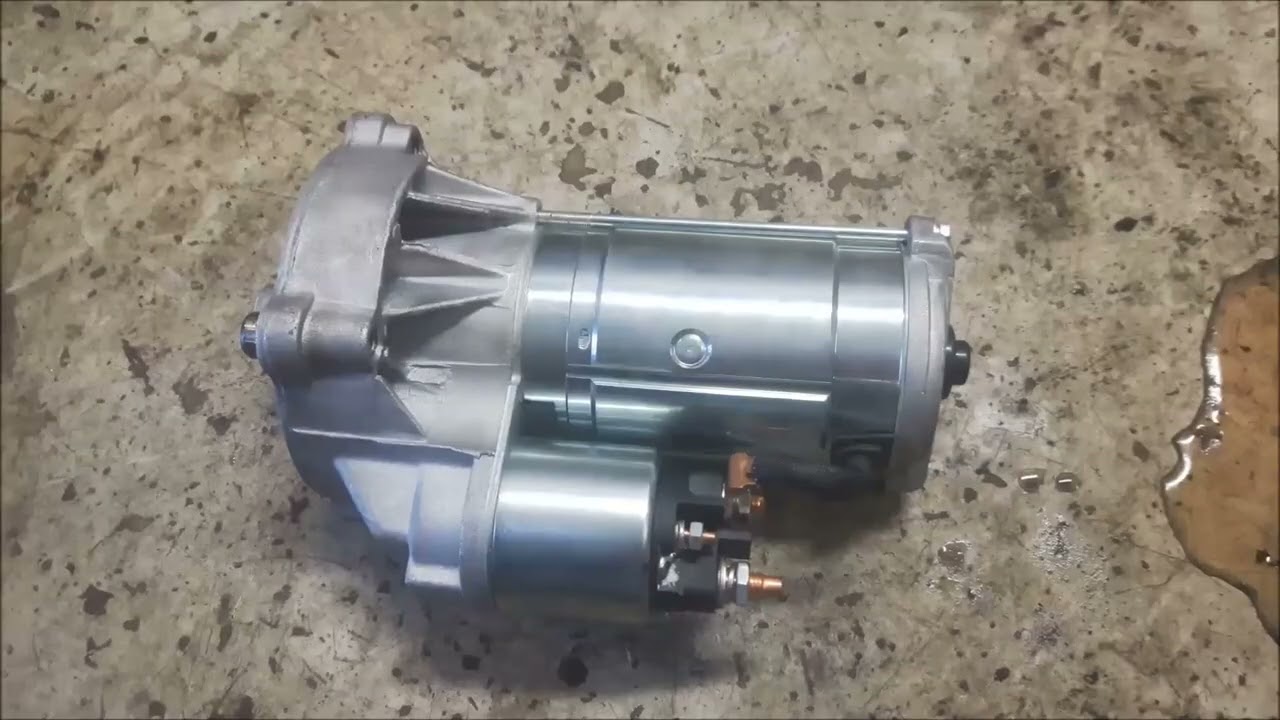 peugeot expert 2.0 how to replace starter motor