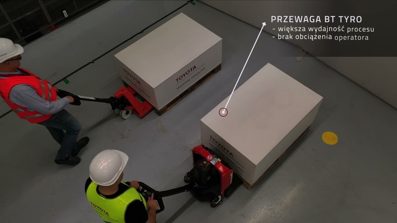 BT Tyro LHE130 vs BT Lifter - porównanie wózków paletowych
