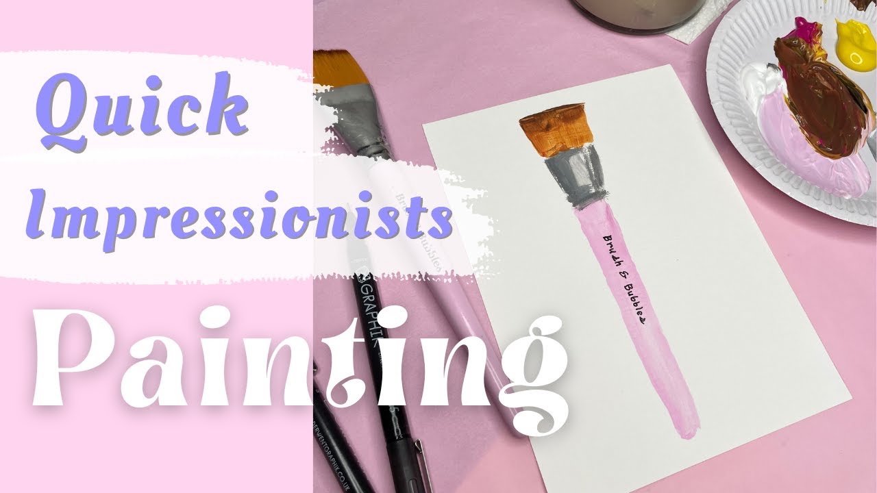 Simple Painting Series No.1 | Super Easy | Impressionists