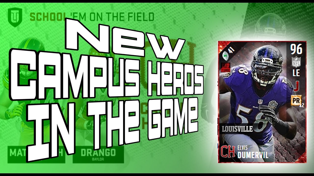 NEW CAMPUS HERO PLAYERS IN THE GAME!! PLUS A 72 HOUR D WARE!!!