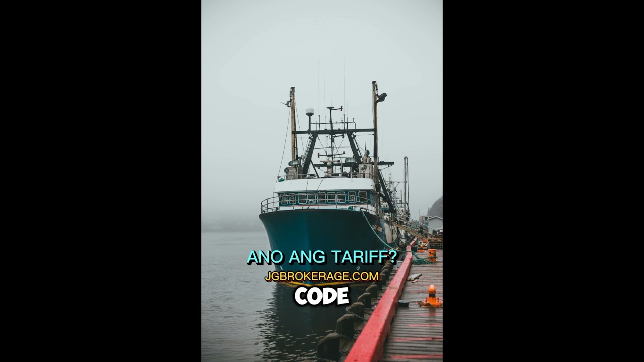 Ano Ang Tariff o HS code?