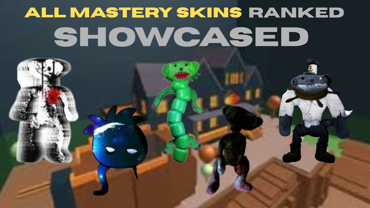 Ranking (and Showcasing) my Top 26 Favorite Mastery Skins in Roblox Bear (Alpha)
