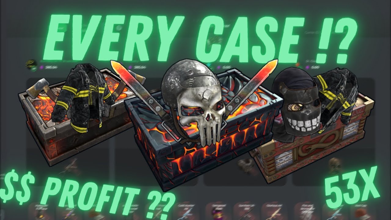 Opening EVERY CASE On RustClash?!