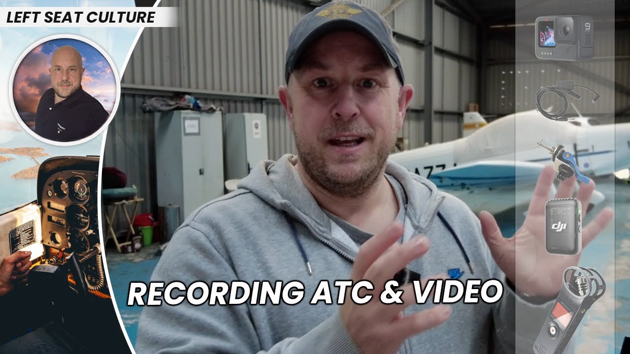 How I Record ATC Audio & Video When Flying | GA Cockpit Setup