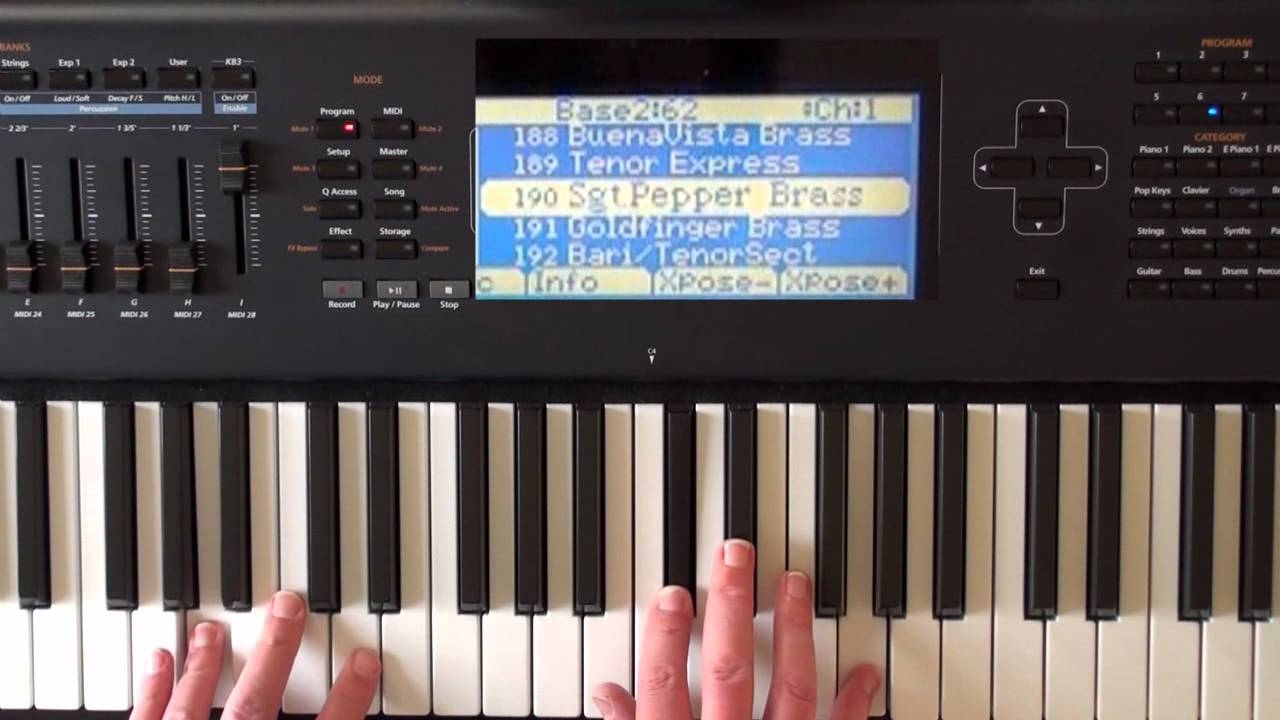 KURZWEIL PC3 sounds good